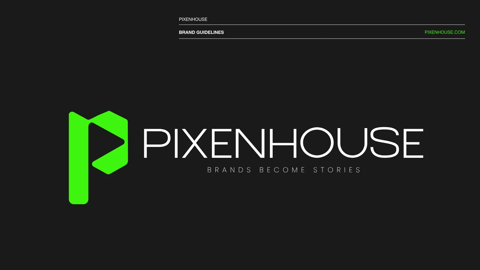 PIXENHOUSE — page 1 of 29. Brand & Web by Koussay Zayani.
